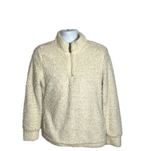 WEATHERPROOF chunky fleece pullover